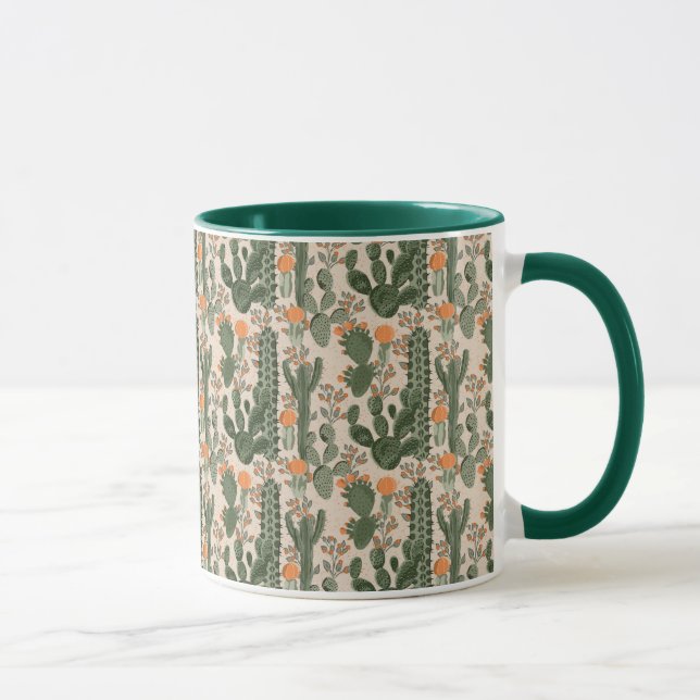 Mug Motif coloré Cactus (Droite)