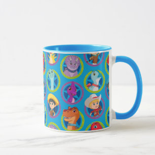 Mug Motif coloré Dino Ranch