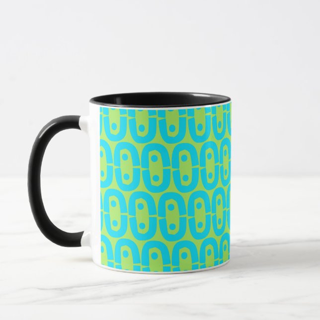 Mug motif coloré moderne (Gauche)