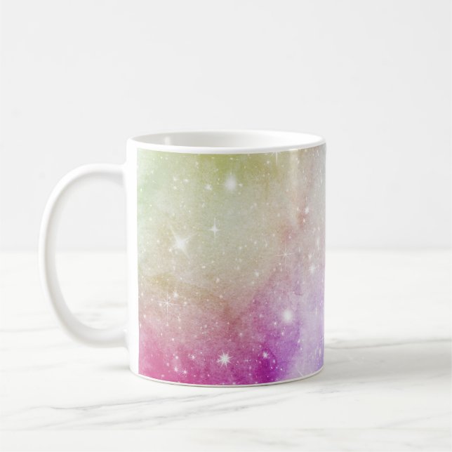 Mug Motif coloré Rainbow Galaxy (Gauche)