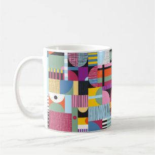 Mug Motif coloré scandinave