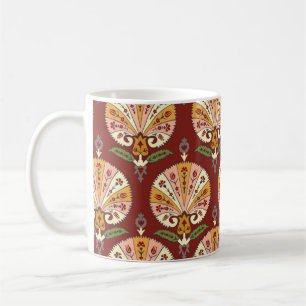 Mug Motif coloré Suzani sans couture. Multico vintage