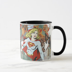 Mug Motif comique 8 de câpres de Supergirl