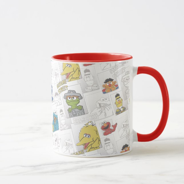 Mug Motif comique de StreetVintage de sésame (Droite)