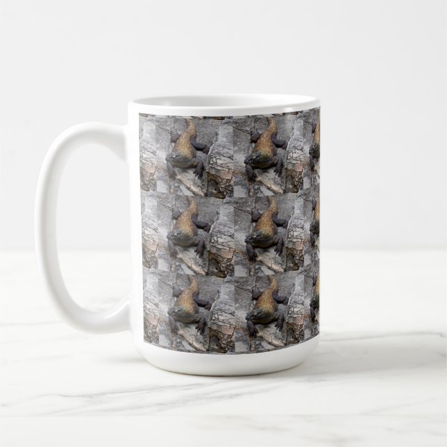 Mug Motif complet de dragon de Komodo (Gauche)