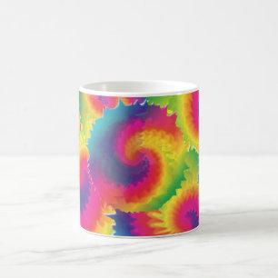 Mug Motif Cool Rainbow Tie Dye
