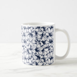 Mug Motif croisé Lily Flower Enk