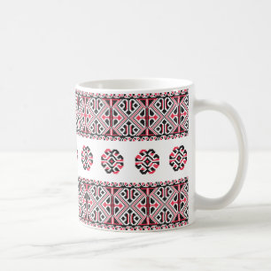 Mug Motif croix rouge et noir original