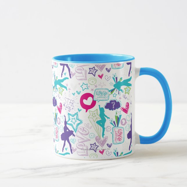 Mug Motif d'académie de danse (Droite)