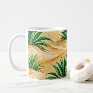 Mug Motif d'agave des dunes du désert