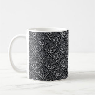 Mug Motif Damas Arrière - plan noir-23961