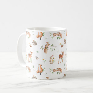 Mug Motif d'amis animaux de bois mignon