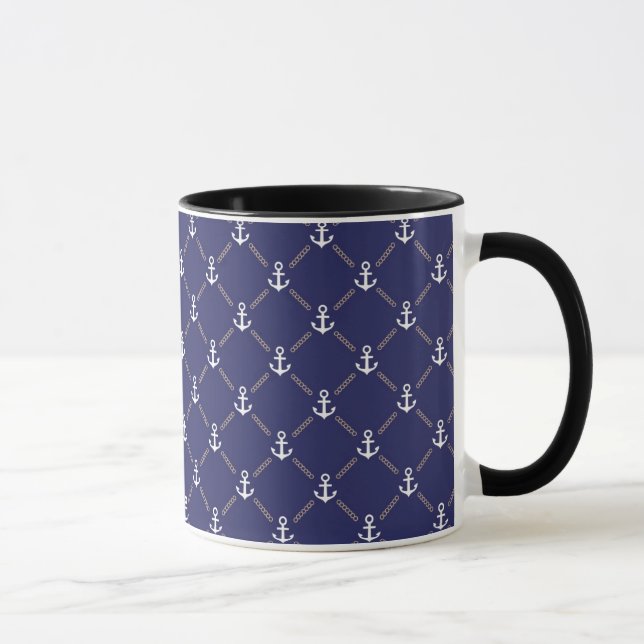 Mug Motif d'Ancre (Droite)