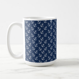 Mug Motif d'ancre nautique