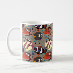 Mug Motif d'animaux aquatiques vie sous-marine océan