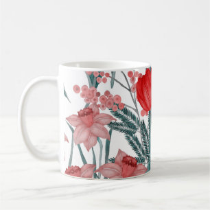 Mug Motif d'aquarelle Spring Bloom