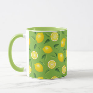 Mug Motif d'arrière - plan de citrons