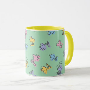 Mug Motif d'art de la Pop de sucre Woodstock