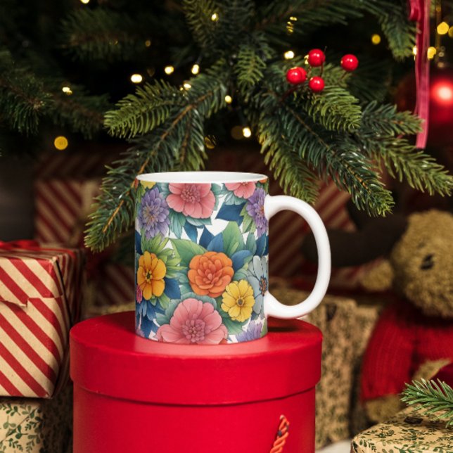 Mug Motif d'art moderne dynamique (Créateur téléchargé)