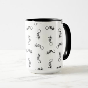 Mug Motif d'art Seahorse COULEUR ARRIÈRE - PLAN PERSON
