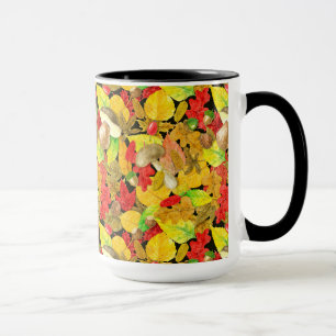 Mug Motif d'automne aquarelle