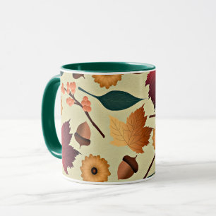 Mug Motif d'automne coloré