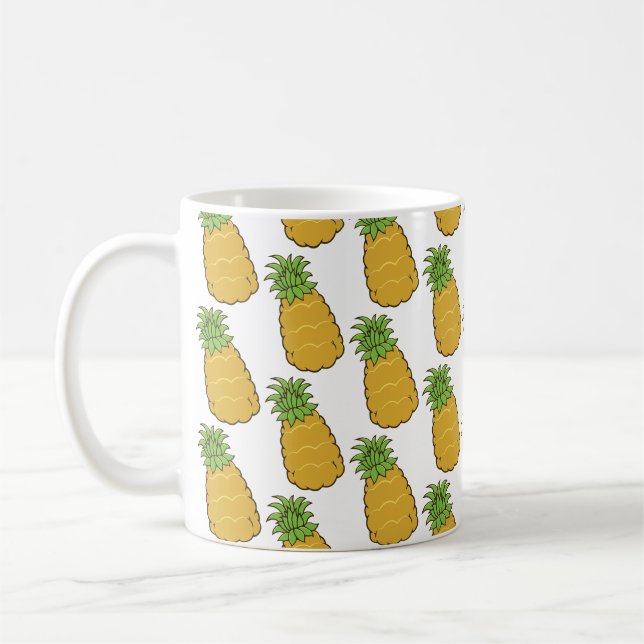 Mug Motif de ananas mignon (Gauche)