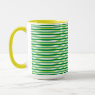 Mug Motif de bandes vertes de la Saint-Patrick-54608