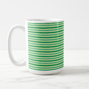 Mug Motif de bandes vertes de la Saint-Patrick-54608