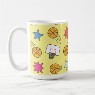 Mug Motif de basket amusant