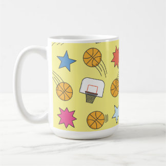 Mug Motif de basket amusant