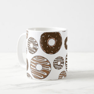 Mug Motif de beignes, beignets de chocolat, beignets d