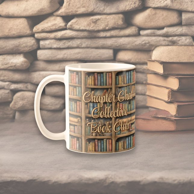 Mug Motif de bibliothèque Fairytale (Créateur téléchargé)