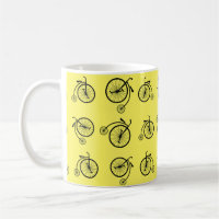Motif de bicyclette rétro