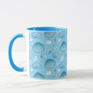 Mug Motif de bleu d'océan
