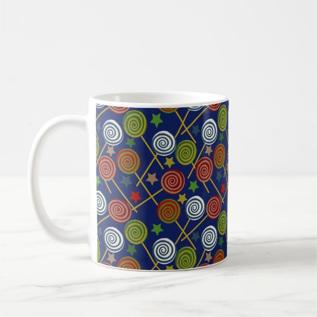 Mug Motif de bonbons | motif Lollies | lollipop 17 (Gauche)