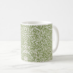 Mug Motif de branches feuillues vertes 