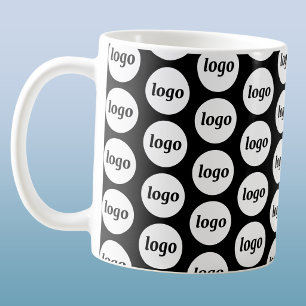 Mug Motif de branding commercial de logo simple