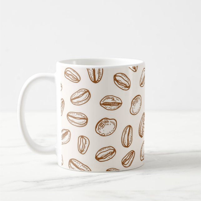 Mug Motif de café (Gauche)