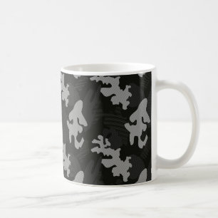 Mug Motif de camouflage noir