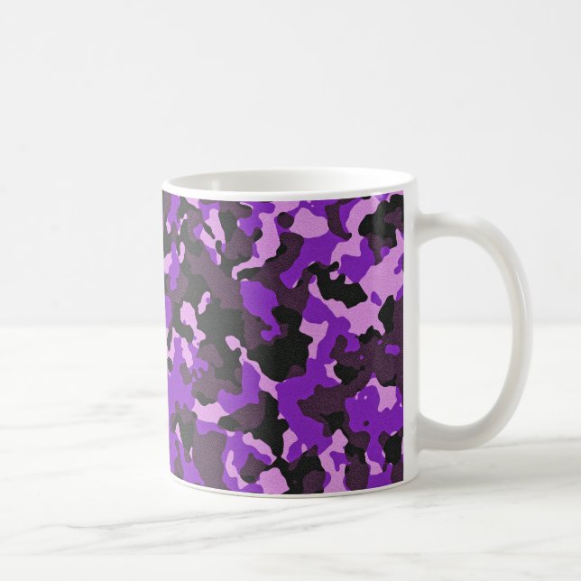 Mug Motif de camouflage violet (Droite)