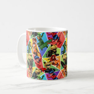 Mug Motif de caractères couleur miquille