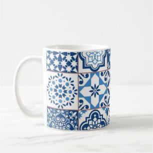 Mug Motif de carreaux de céramique