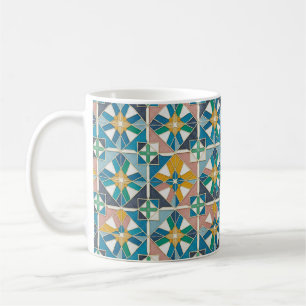Mug Motif de carreaux de Zellige marocains modernes et