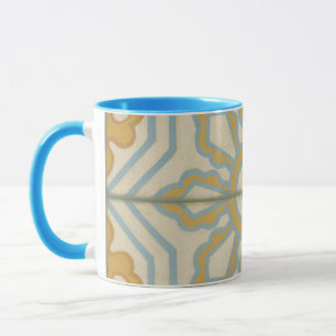 Mug Motif de carreaux décoratifs de l'ancien monde