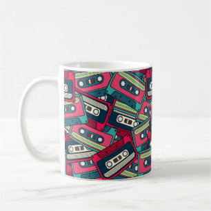 Mug Motif de Cassette Irrégulière Et Colorée. Uniq