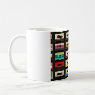 Mug Motif de cassette rétro – Musique vintage 
