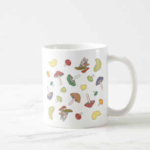 Mug Motif de champignons