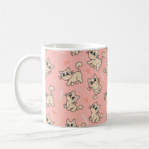Mug Motif de chat mignon kawaii coloré pour les amateu