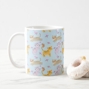 Mug Motif de chat mignon kawaii coloré pour les amoure